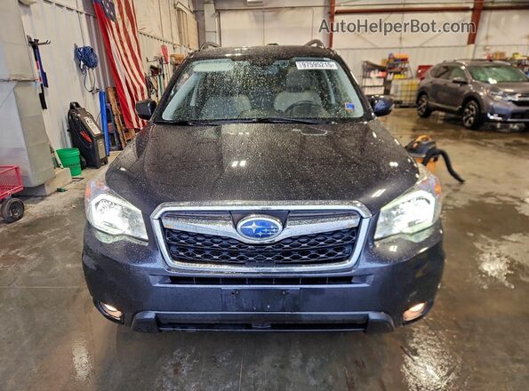 JF2SJAXC0GH411245 2016 SUBARU FORESTER 2.5I TO Black Вид спереду