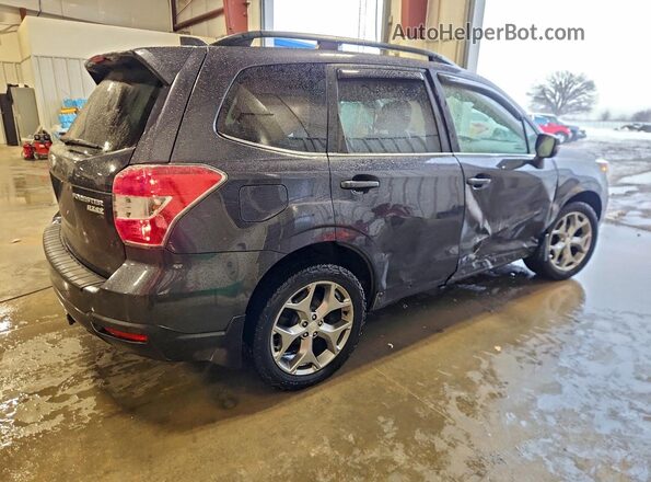 JF2SJAXC0GH411245 2016 SUBARU FORESTER 2.5I TO Black Задня права чверть