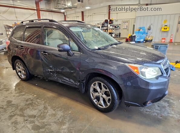 JF2SJAXC0GH411245 2016 SUBARU FORESTER 2.5I TO Black Передня права чверть