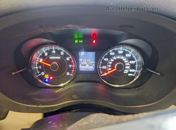 JF2SJAXC0GH411245 2016 SUBARU FORESTER 2.5I TO Black Вид щитка приладів