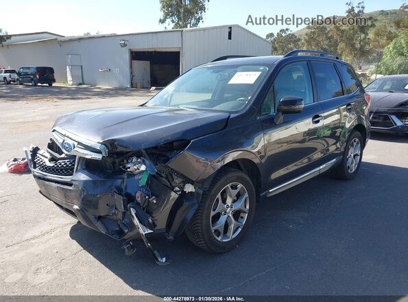 JF2SJAXC4GH564503 2016 SUBARU FORESTER 2.5I TO Gray წინა მარცხენა ხედი სამი მეოთხედიდან