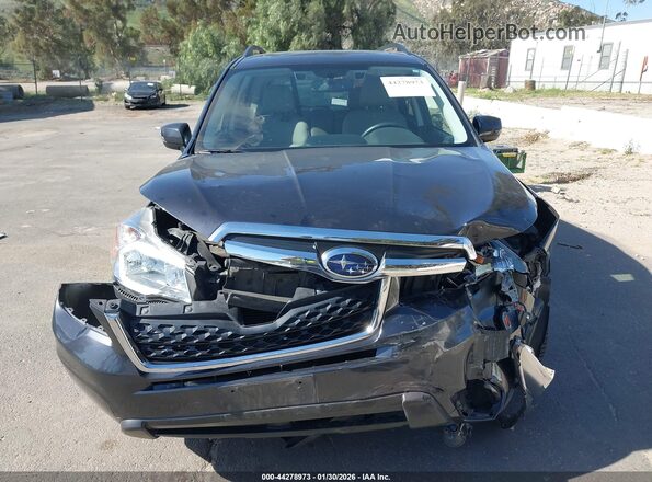 JF2SJAXC4GH564503 2016 SUBARU FORESTER 2.5I TO Gray ხელსაწყოთა პანელის ხედი