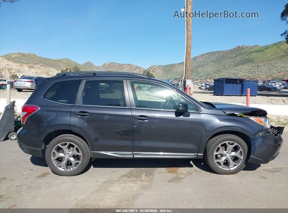 JF2SJAXC4GH564503 2016 SUBARU FORESTER 2.5I TO Gray უკანა სალონის ხედი