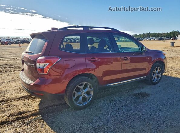 JF2SJAXC8GH456546 2016 SUBARU FORESTER 2.5I TO Red უკანა მარჯვენა