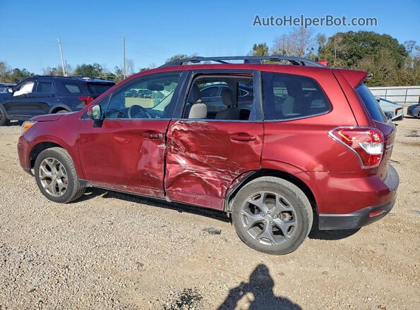 JF2SJAXC8GH456546 2016 SUBARU FORESTER 2.5I TO Red უკანა მარცხენა