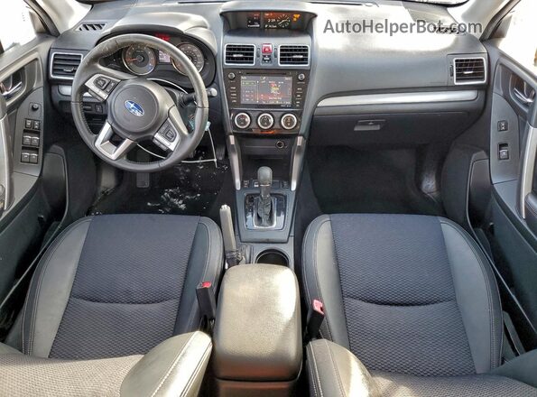 JF2SJGEC6HH418210 2017 SUBARU FORESTER2. Black Вид панелі приладів