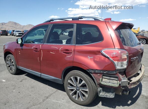 JF2SJGTC6HH411955 2017 SUBARU FORESTER2. Red Задня ліва чверть
