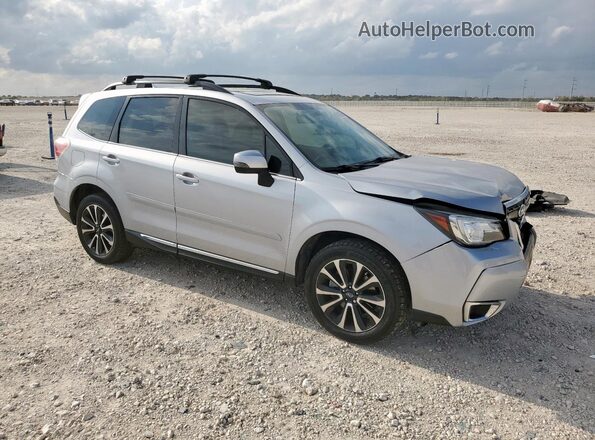 JF2SJGWC0JH554756 2018 SUBARU FORESTER2. Серебряный Передняя правая четверть
