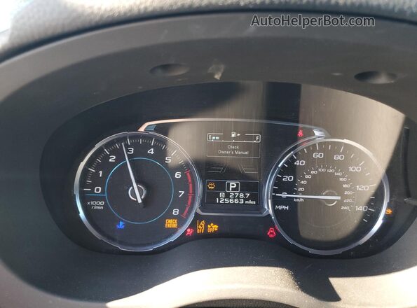 JF2SJGWC6HH581907 2017 SUBARU FORESTER2. Black Սարքավորումների վահանակի տեսք