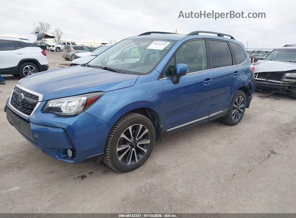 JF2SJGWC8JH531354 2018 SUBARU FORESTER2. Blue Front left