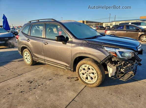JF2SKADC4MH582853 2021 SUBARU FORESTER Серый Передняя правая четверть