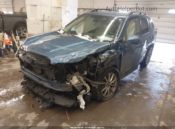 JF2SKADC7NH462773 2022 SUBARU FORESTER Blue Вид спереду