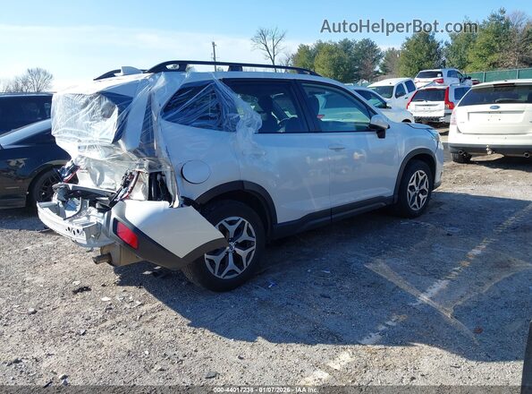 JF2SKAEC3NH423239 2022 SUBARU FORESTER White Задня права чверть