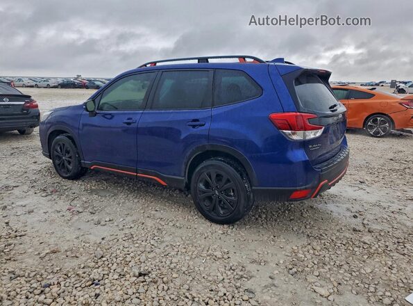 JF2SKAJC4PH449518 2023 SUBARU FORESTER Blue Rear left