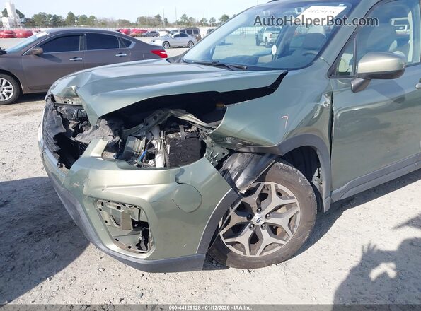JF2SKAJC7LH443772 2020 SUBARU FORESTER Green Դիմացի տեսք