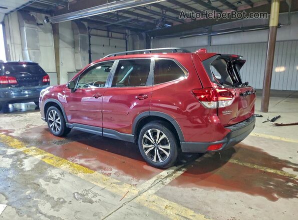 JF2SKAPC9NH517588 2022 SUBARU FORESTER Red Rear left