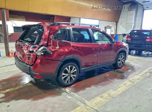JF2SKAPC9NH517588 2022 SUBARU FORESTER Red Rear right
