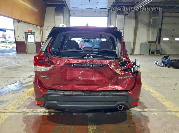 JF2SKAPC9NH517588 2022 SUBARU FORESTER Red Rear view