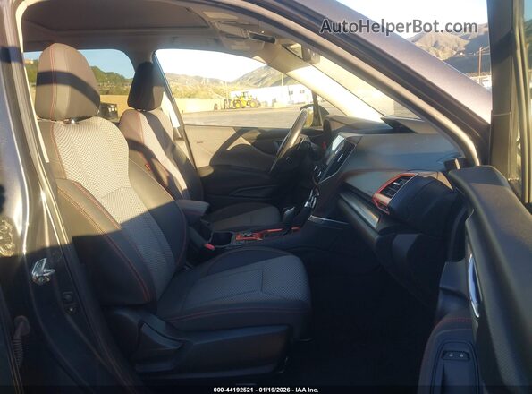 JF2SKARC3MH542627 2021 SUBARU FORESTER Black Front interior view