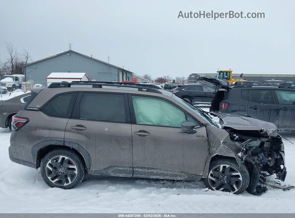 JF2SLSRD7SH414304 2025 SUBARU FORESTER Brown უკანა სალონის ხედი