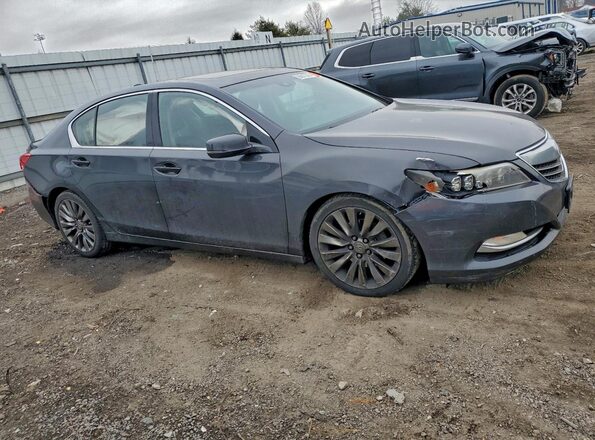 JH4KC1F51GC000749 2016 ACURA RLX Gray Delantero derecho