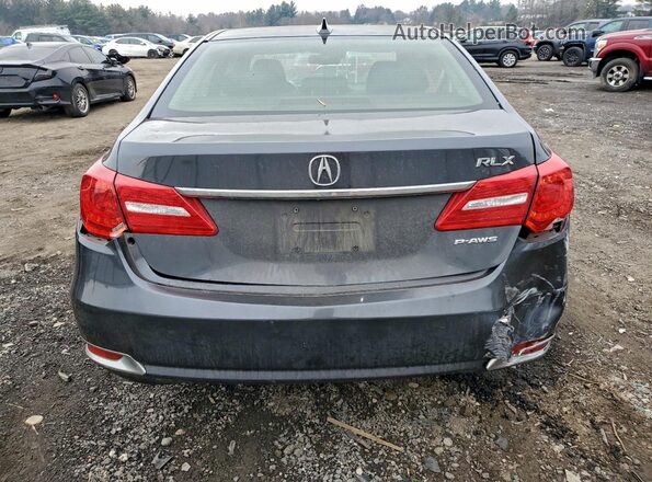 JH4KC1F51GC000749 2016 ACURA RLX Gray Vista trasera