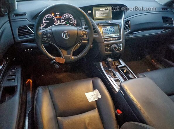 JH4KC1F54GC001832 2016 ACURA RLX Black Առջևի վահանակի տեսք