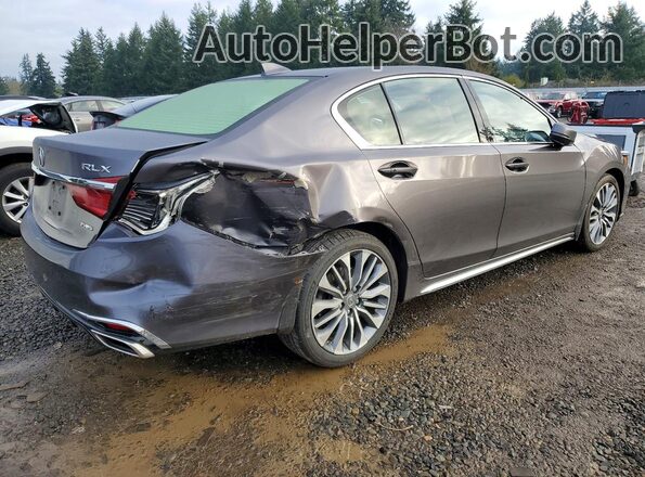 JH4KC1F57JC000374 2018 ACURA RLX Gray Rear right