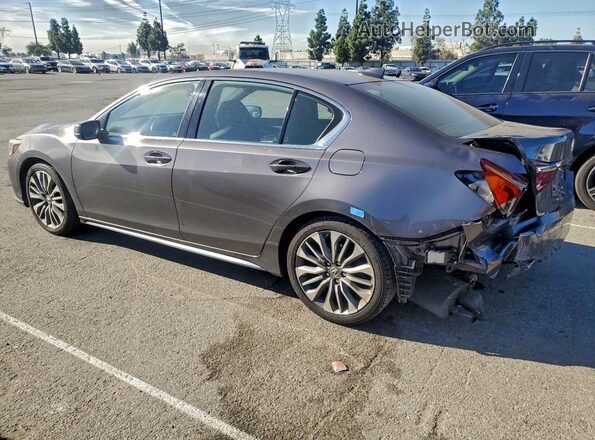 JH4KC1F58JC000058 2018 ACURA RLX Gray Задня ліва чверть