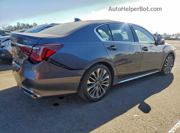 JH4KC1F58JC000058 2018 ACURA RLX Gray Задня права чверть