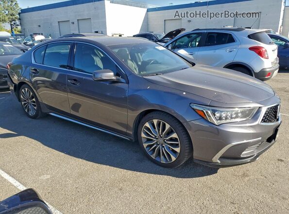 JH4KC1F58JC000058 2018 ACURA RLX Gray Передня права чверть