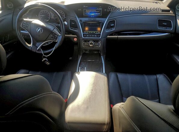JH4KC1F58JC000058 2018 ACURA RLX Gray Вид панелі приладів