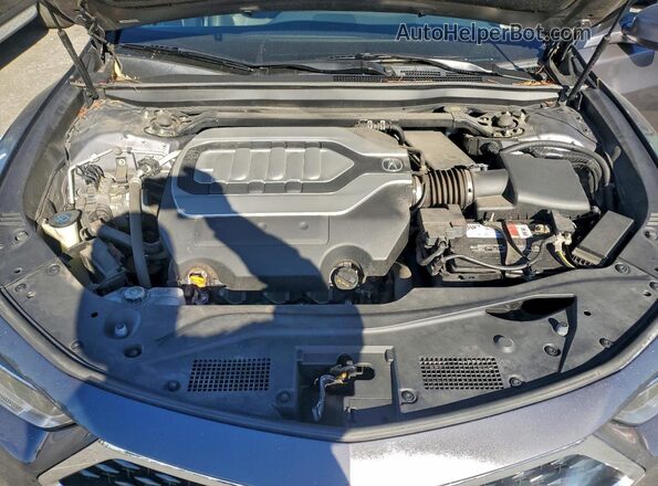 JH4KC1F58JC000058 2018 ACURA RLX Gray Вид задньої частини салону