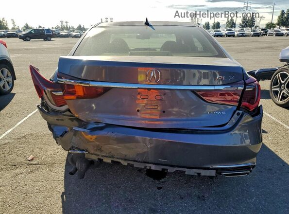 JH4KC1F58JC000058 2018 ACURA RLX Gray Вид ззаду