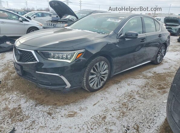 JH4KC1F58JC000741 2018 ACURA RLX Black Задня ліва чверть