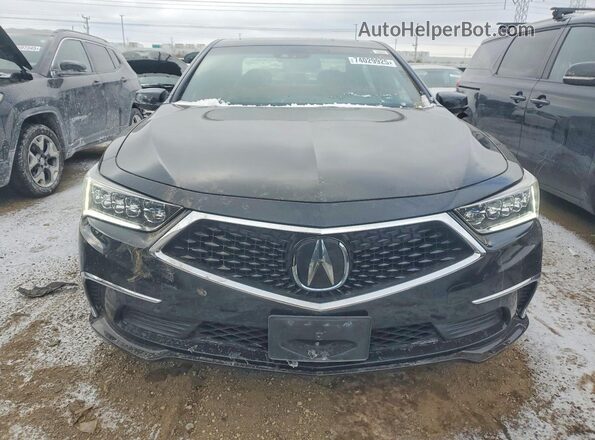 JH4KC1F58JC000741 2018 ACURA RLX Black Вид ззаду