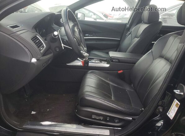 JH4KC1F58JC000741 2018 ACURA RLX Black Вид панелі приладів