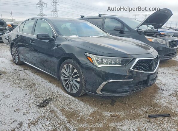 JH4KC1F58JC000741 2018 ACURA RLX Black Вид спереду