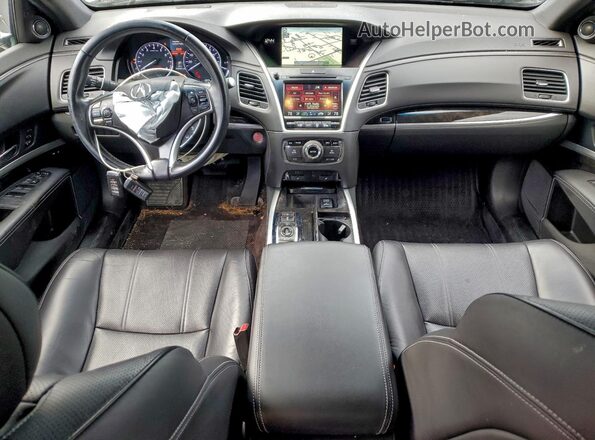 JH4KC1F58JC001503 2018 ACURA RLX Black წინა პანელის ხედი