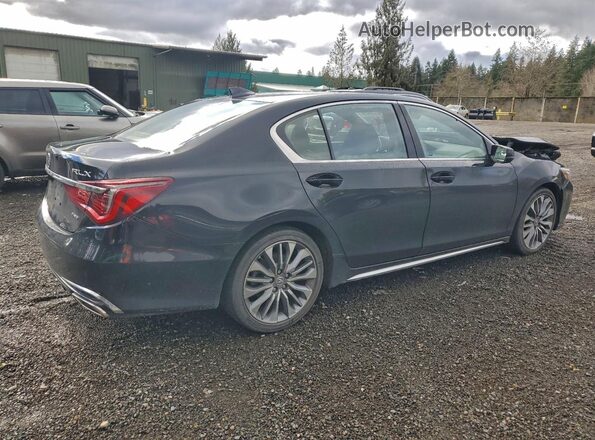 JH4KC1F58JC001503 2018 ACURA RLX Black უკანა მარჯვენა