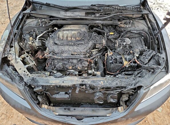 JH4KC1F59GC001700 2016 ACURA RLX Gray Вид задньої частини салону