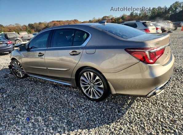 JH4KC1F5XJC001437 2018 ACURA RLX Beige Задня ліва чверть