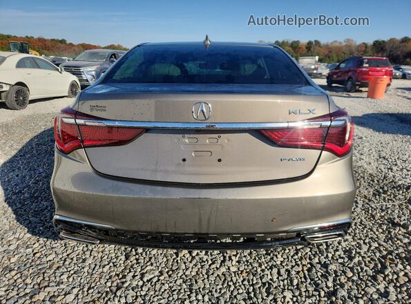 JH4KC1F5XJC001437 2018 ACURA RLX Beige Вид ззаду