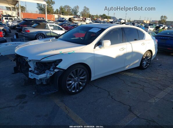 JH4KC1F95GC000367 2016 ACURA RLX White Vista tres cuartos delantera izquierda