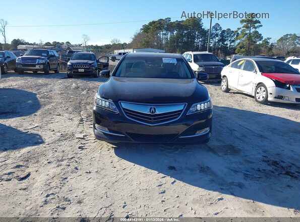 JH4KC1F97HC000517 2017 ACURA RLX Black Rear interior view