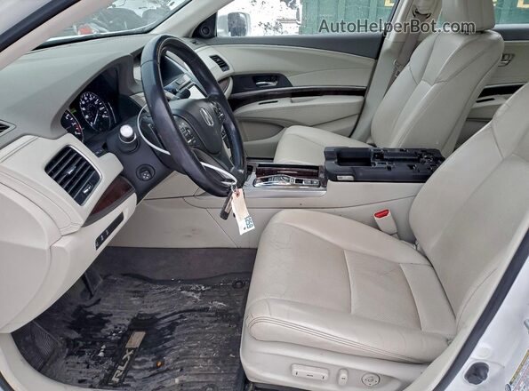 JH4KC2F57HC000004 2017 ACURA RLX White Front interior view