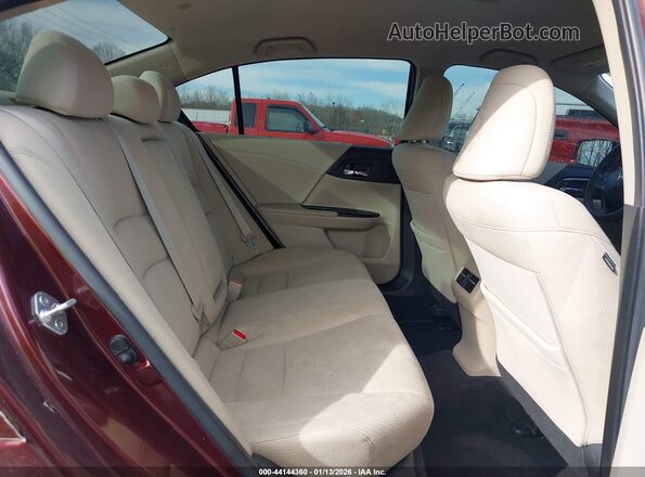 JHMCR6F32HC022629 2017 HONDA ACCORD HYBRID Burgundy VIN կոդի պիտակի տեսք
