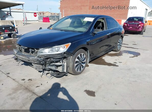 JHMCR6F39HC012695 2017 HONDA ACCORD HYBRID Black 