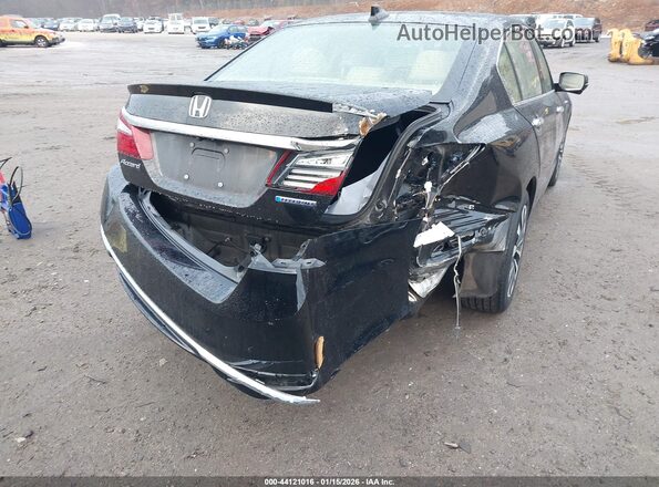 JHMCR6F55HC025381 2017 HONDA ACCORD HYBRID Черный 