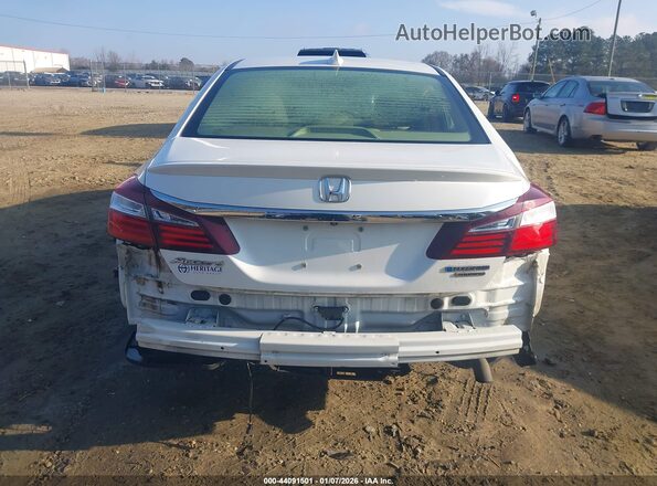JHMCR6F75HC004659 2017 HONDA ACCORD HYBRID White 